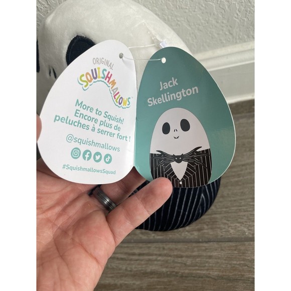 Squishmallow Jack Skellington Nightmare Before Christmas PLUSH NEW - Picture 8 of 9